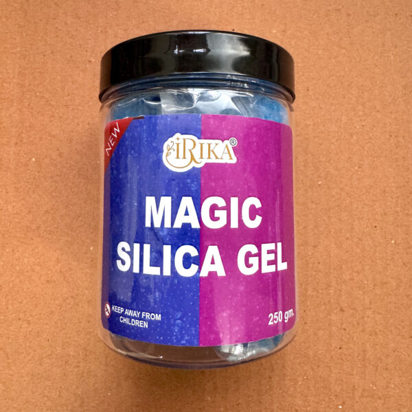 IRIKA Magic Blue Silica Gel (250g) – Reusable Flower Drying Beads for Resin Art & Craft