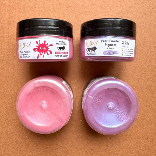 Pink+ Lavender  Pearl Powder Each 20g