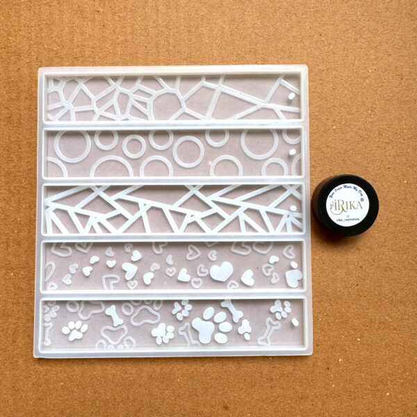 3D Bookmark Silicone Mould