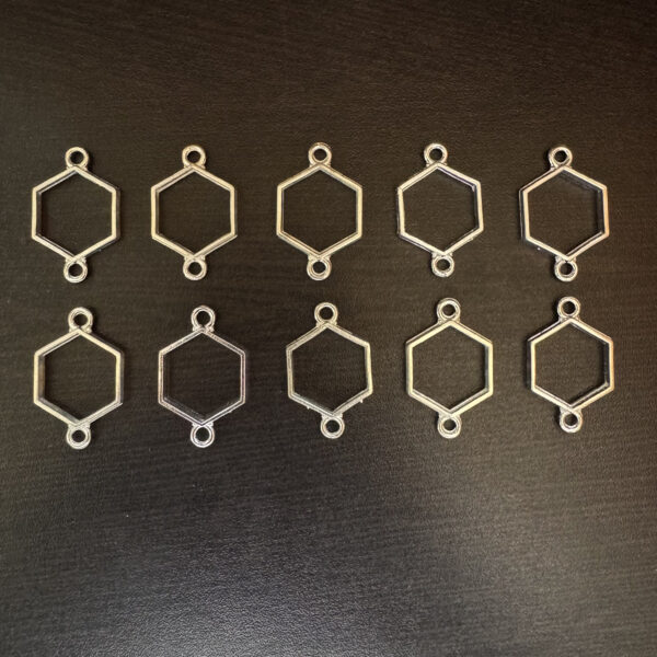 Bracelet Bezels - Silver D