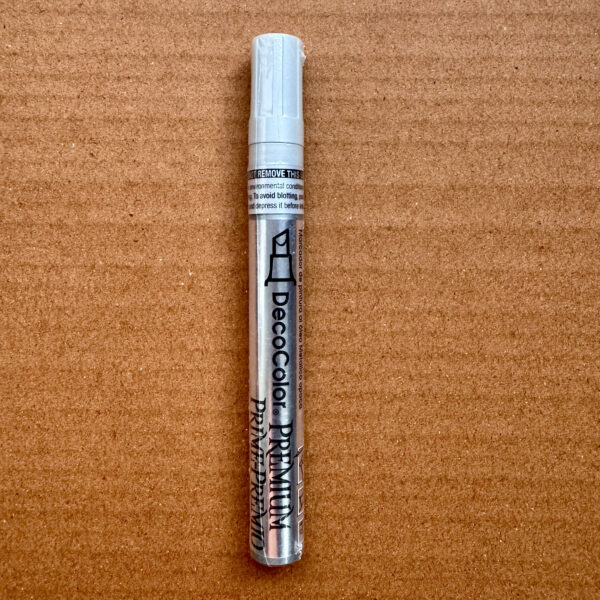 Deco Silver Pen for Resin Art