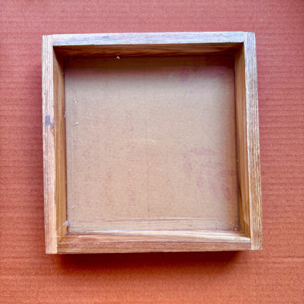 Wooden Frame for Resin Art (8x8 inch, Teak Wood)