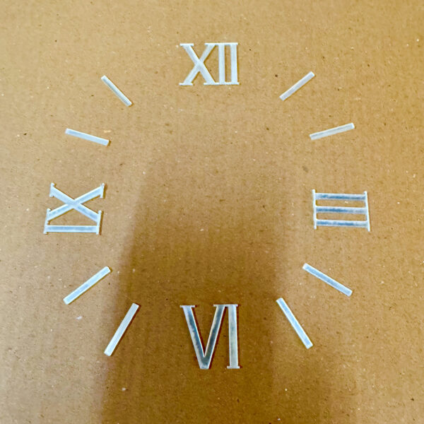 Gold Roman Numbers