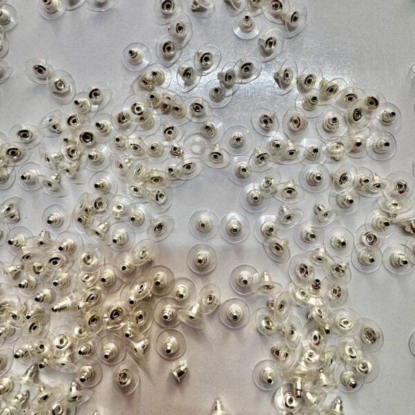 Silver Jhumka Stud (50 Pieces Pack)