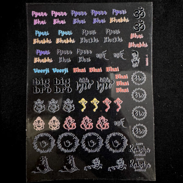 Peel-Off Sticker Sheet– A6 Size UV DTF - 2