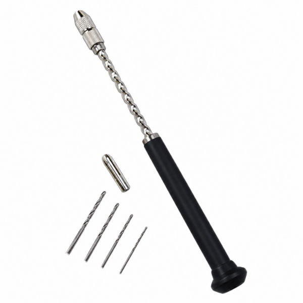 Manual Hand Drill - With 4 Bits